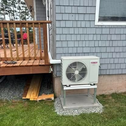 Heat pump install